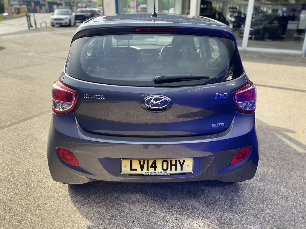 Hyundai I10 1.2 Se Hatchback Euro 5 87 Ps LV14OHY Grey #5