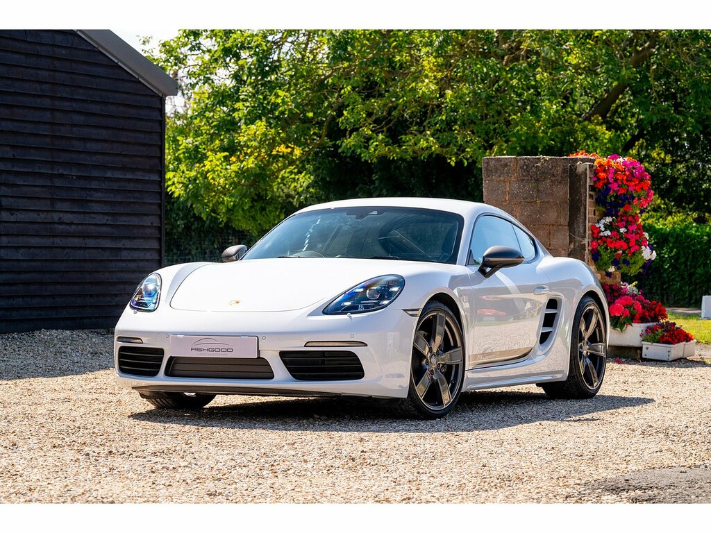 Porsche 718 Cayman T 18 White #3