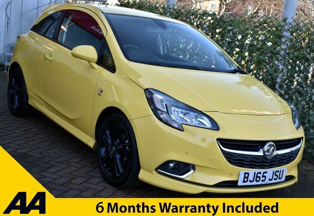 Vauxhall Corsa 2015 1.4I Sri Vx-line 89 Bhp Euro 6 Yellow