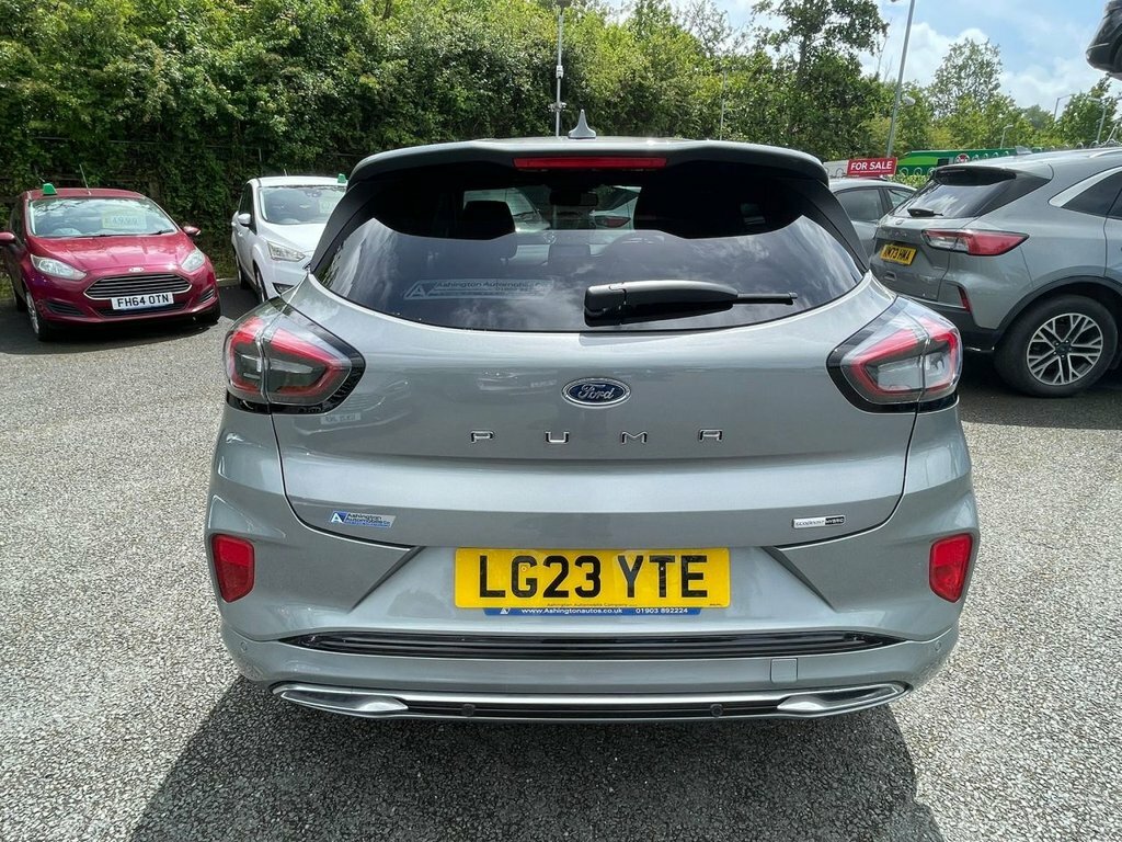 Ford Puma 1L St-line Vignale LG23YTE Silver #4