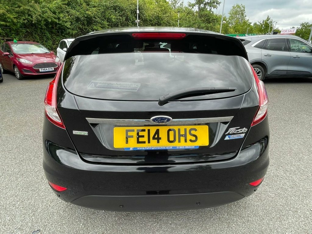 Ford Fiesta 1L Titanium X FE14OHS Black #4