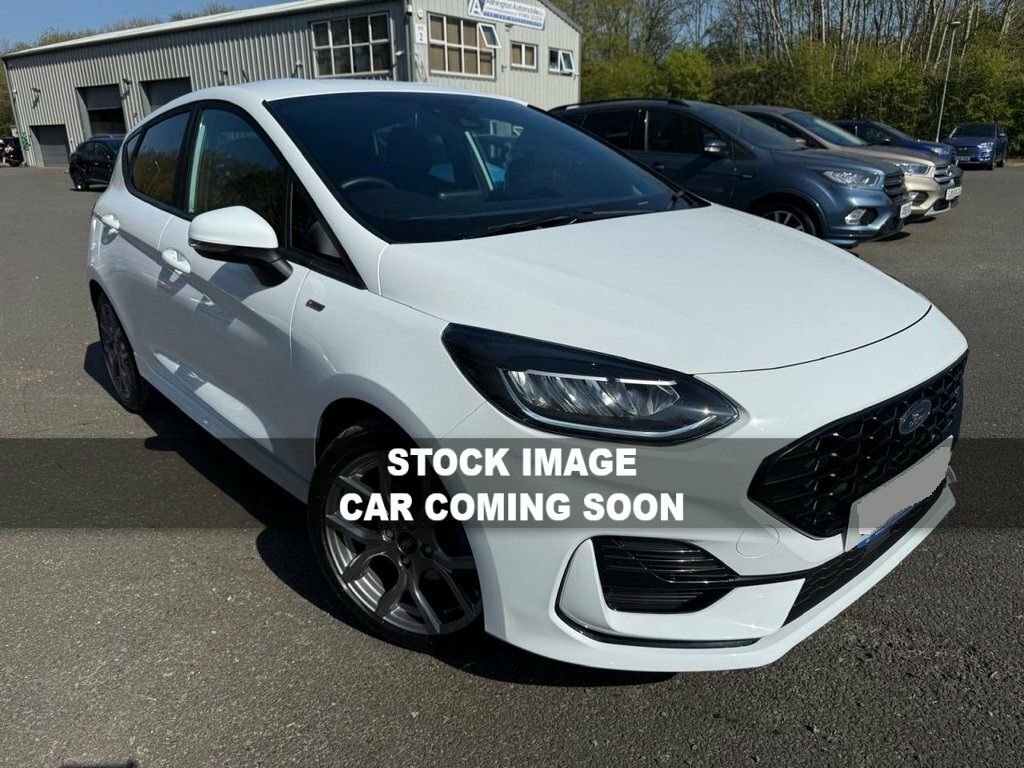 Ford Fiesta 1L St-line Edition White