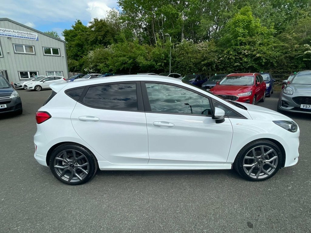 Ford Fiesta 1L St-line Edition YH72NYB White #2