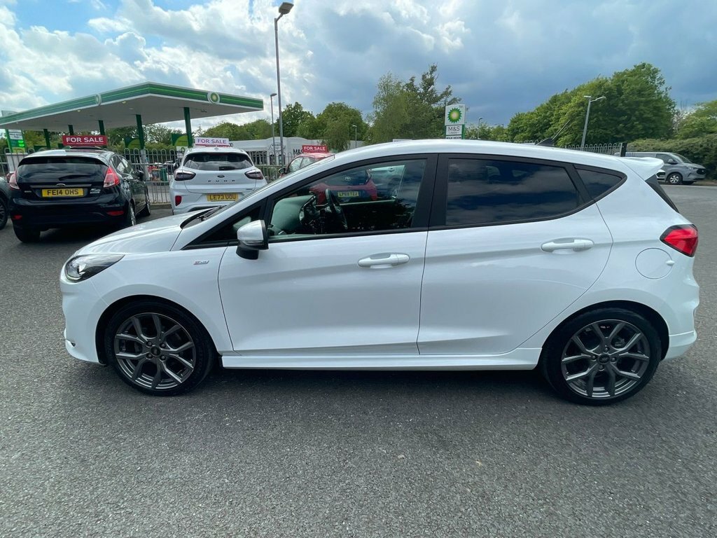 Ford Fiesta 1L St-line Edition YH72NYB White #6
