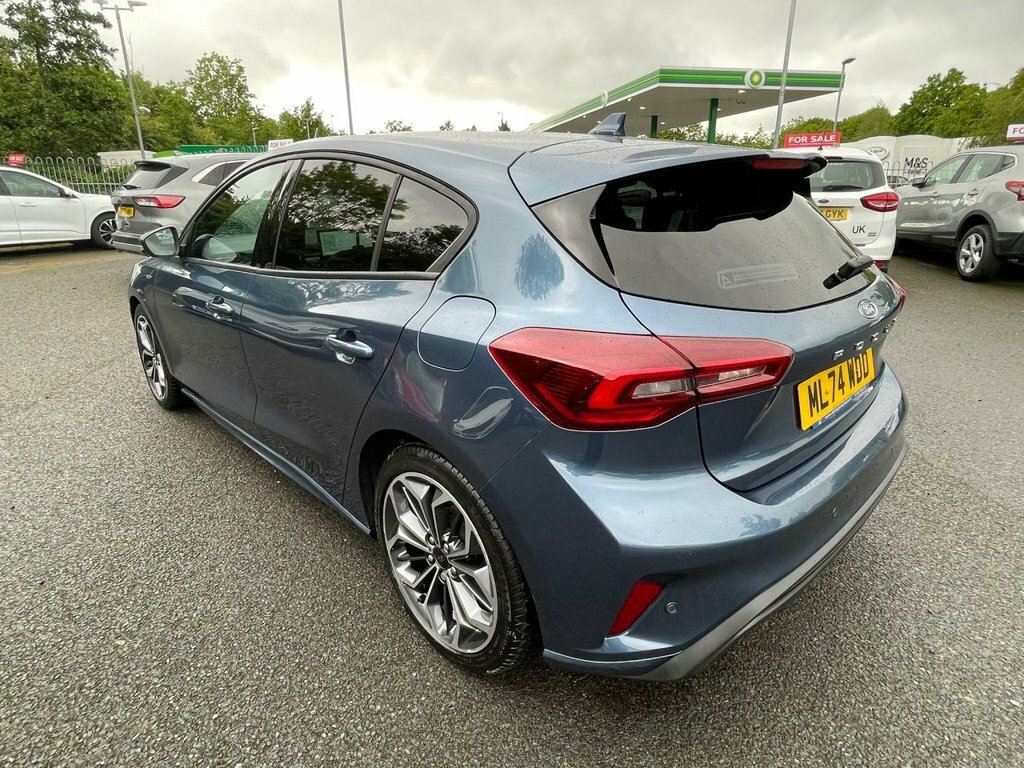 Ford Focus 1L St-line X ML74WDD Blue #5