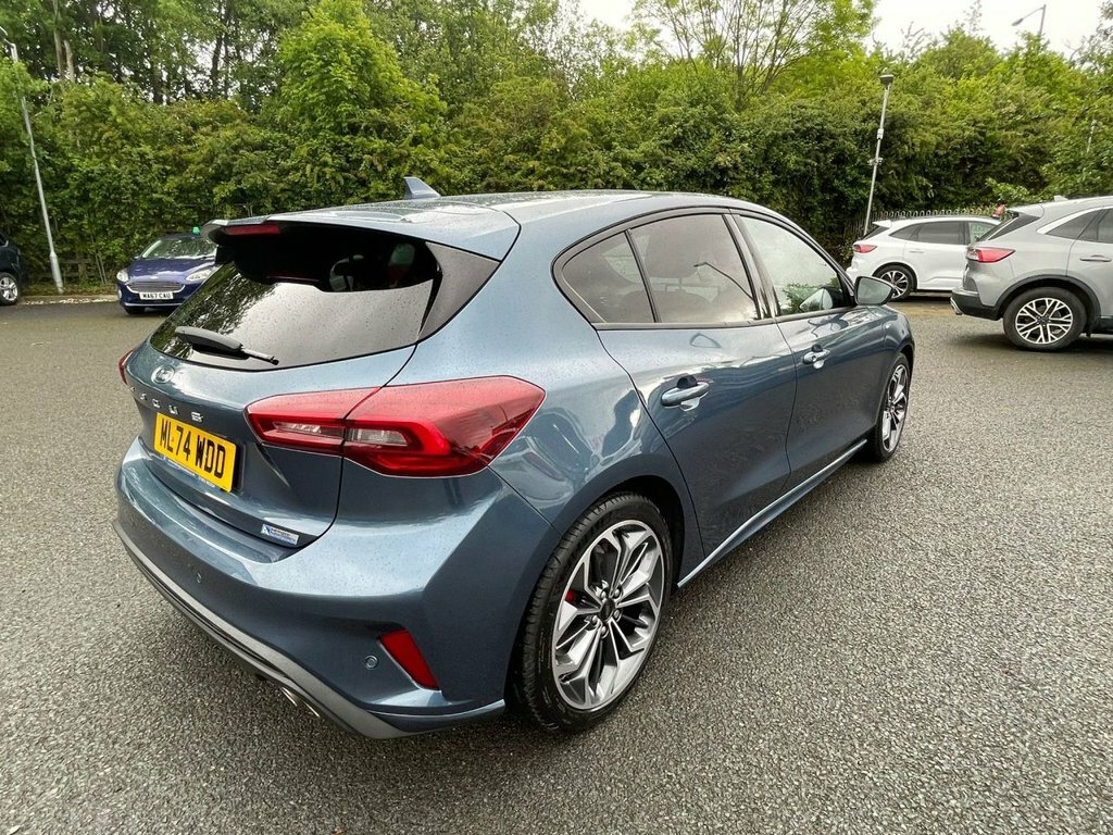 Ford Focus 1L St-line X ML74WDD Blue #3