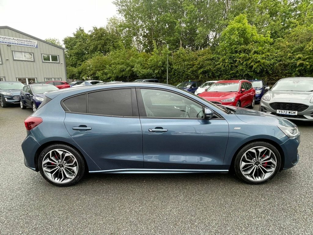 Ford Focus 1L St-line X ML74WDD Blue #2