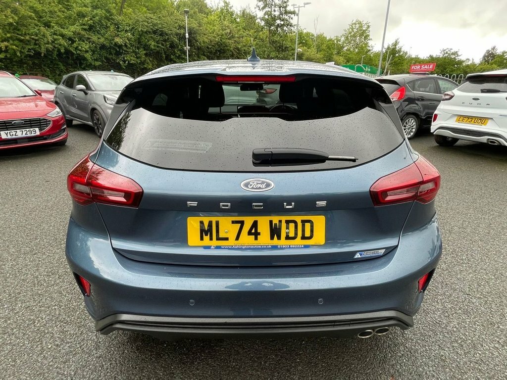 Ford Focus 1L St-line X ML74WDD Blue #4