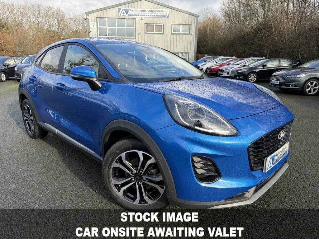 Ford Puma 1L Titanium Blue