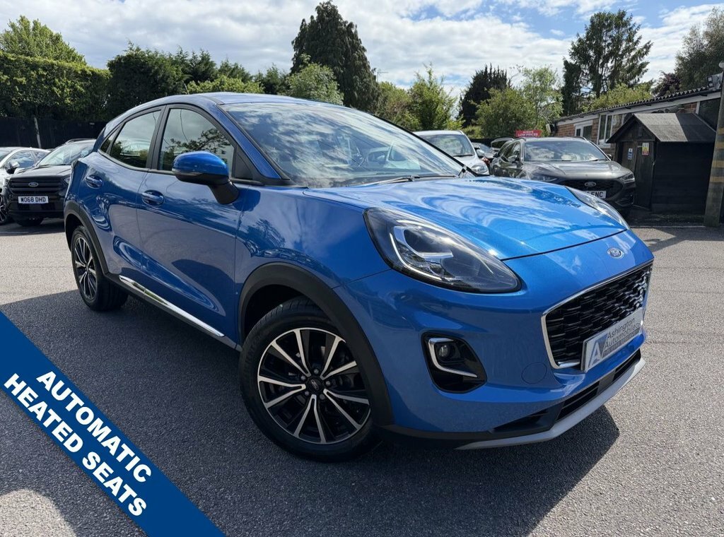 Ford Puma 1L Titanium Blue