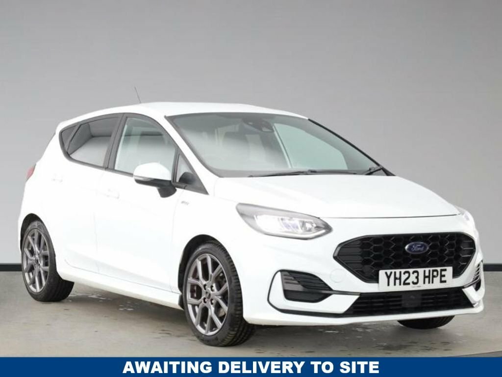 Ford Fiesta 1L St-line Edition White