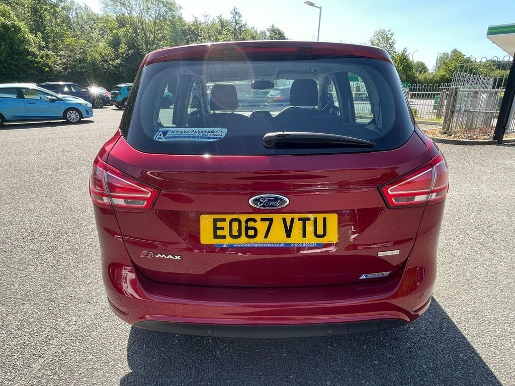 Ford B-Max 1L Zetec Navigator Red #4