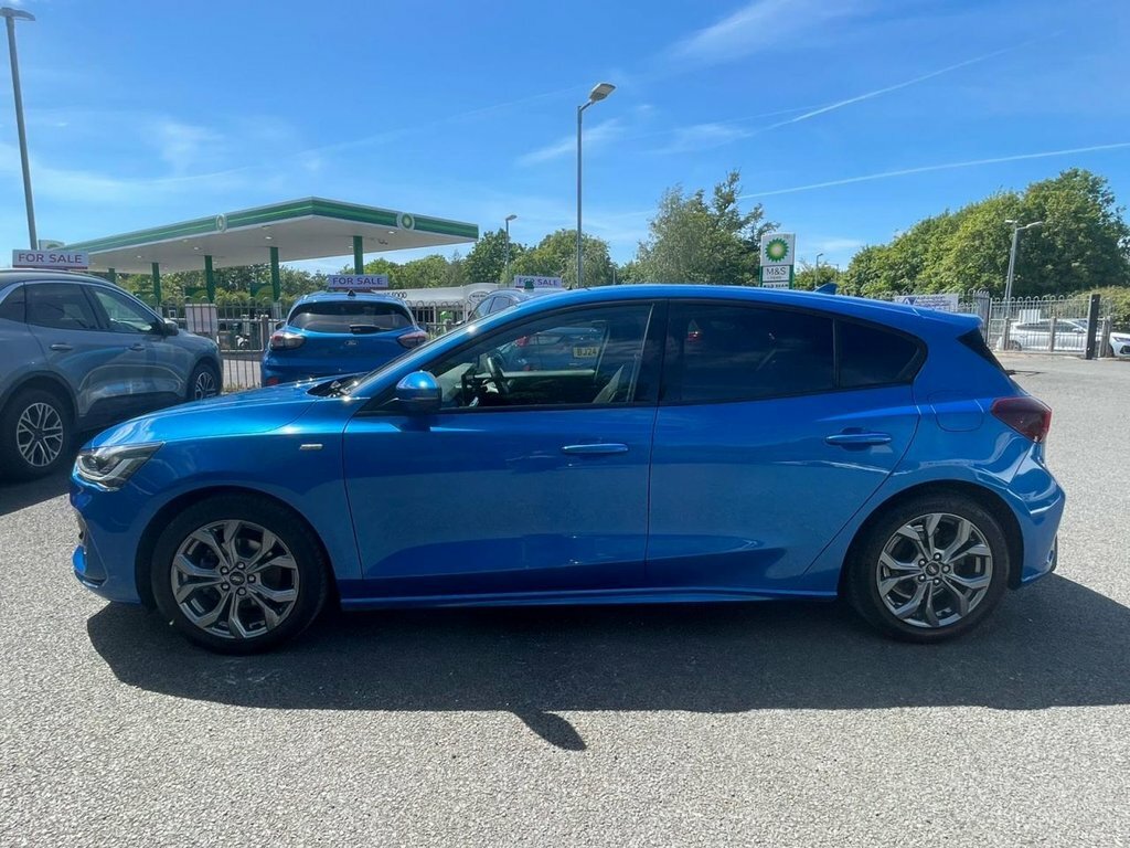 Ford Focus 1L St-line Edition YH23UDE Blue #6