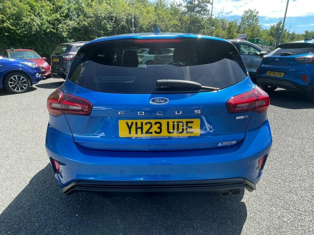 Ford Focus 1L St-line Edition YH23UDE Blue #4