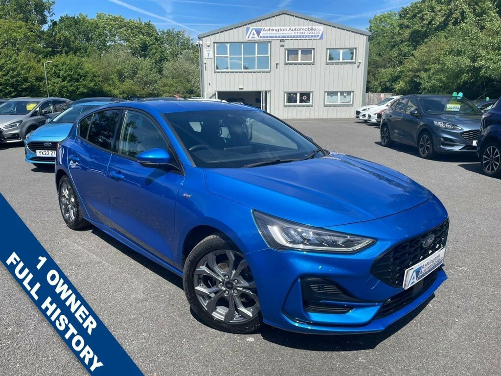 Ford Focus 1L St-line Edition Blue