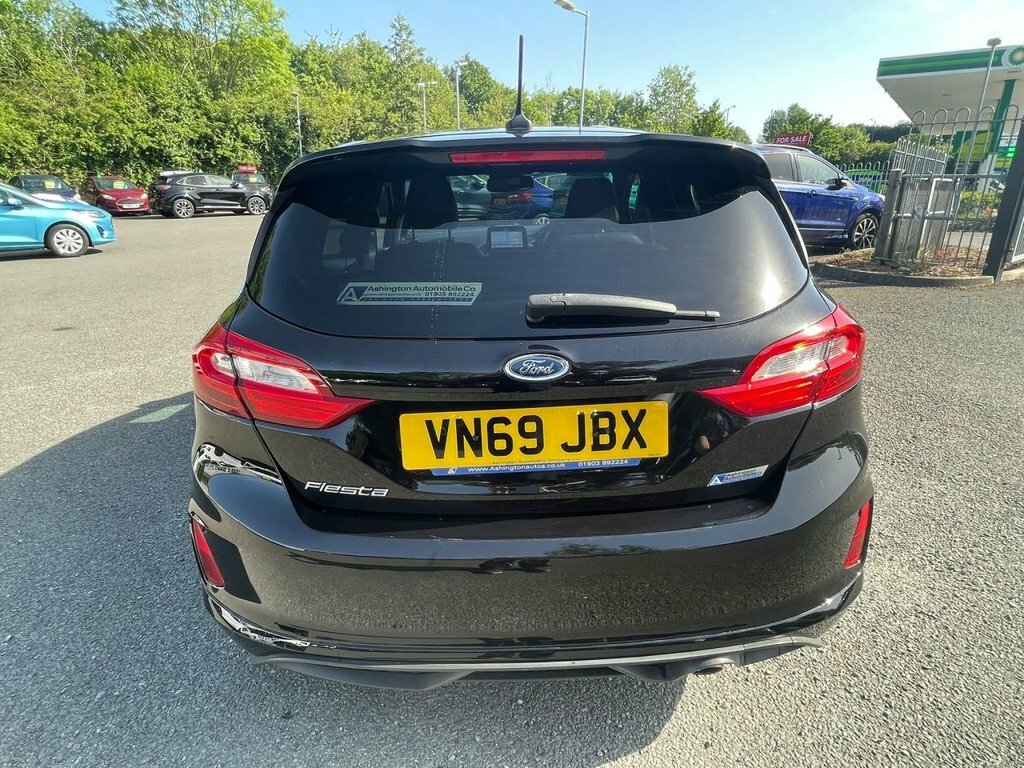 Ford Fiesta 1L St-line X VN69JBX Black #4