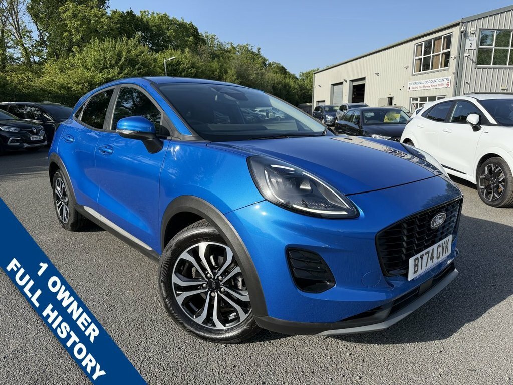 Ford Puma 1L Titanium Blue