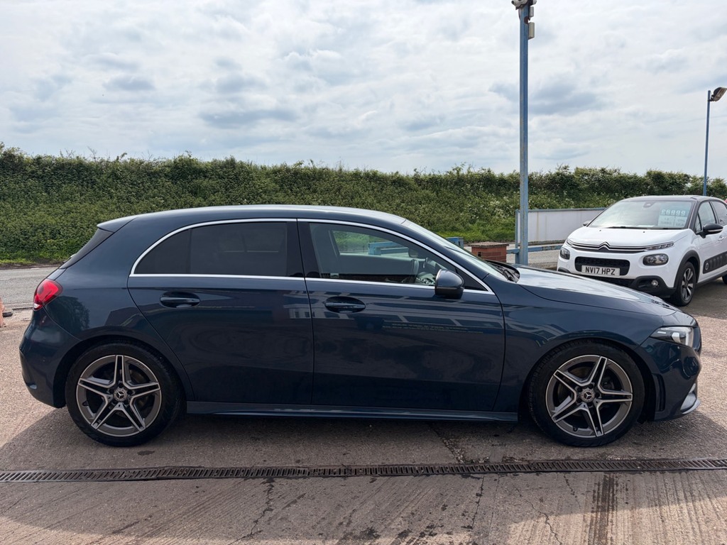 Mercedes-Benz A Class A 200 D Amg Line Executive KM70GVZ Blue #3