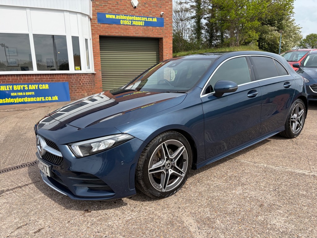Mercedes-Benz A Class A 200 D Amg Line Executive Blue