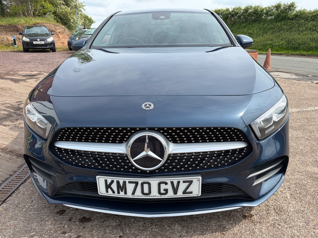 Mercedes-Benz A Class A 200 D Amg Line Executive KM70GVZ Blue #4