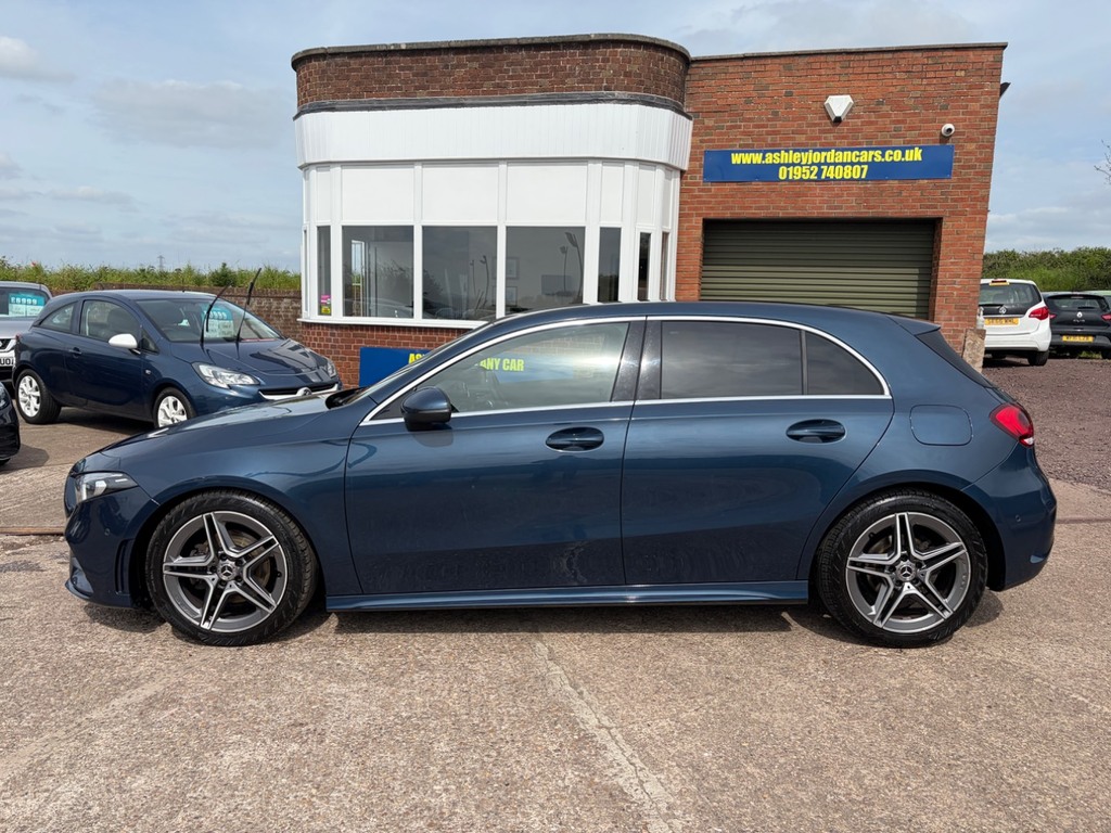 Mercedes-Benz A Class A 200 D Amg Line Executive KM70GVZ Blue #2
