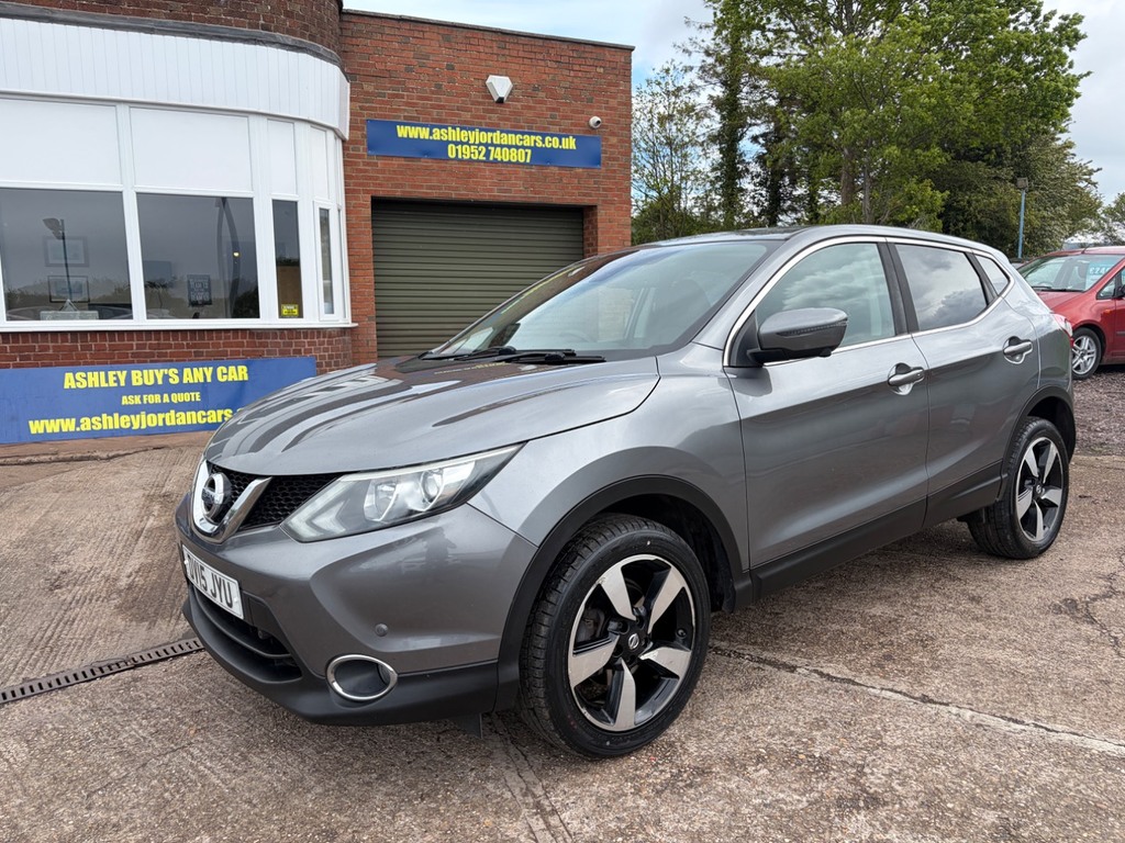 Nissan Qashqai 1.5 Dci N-tec High Spec,360 Cameras Grey