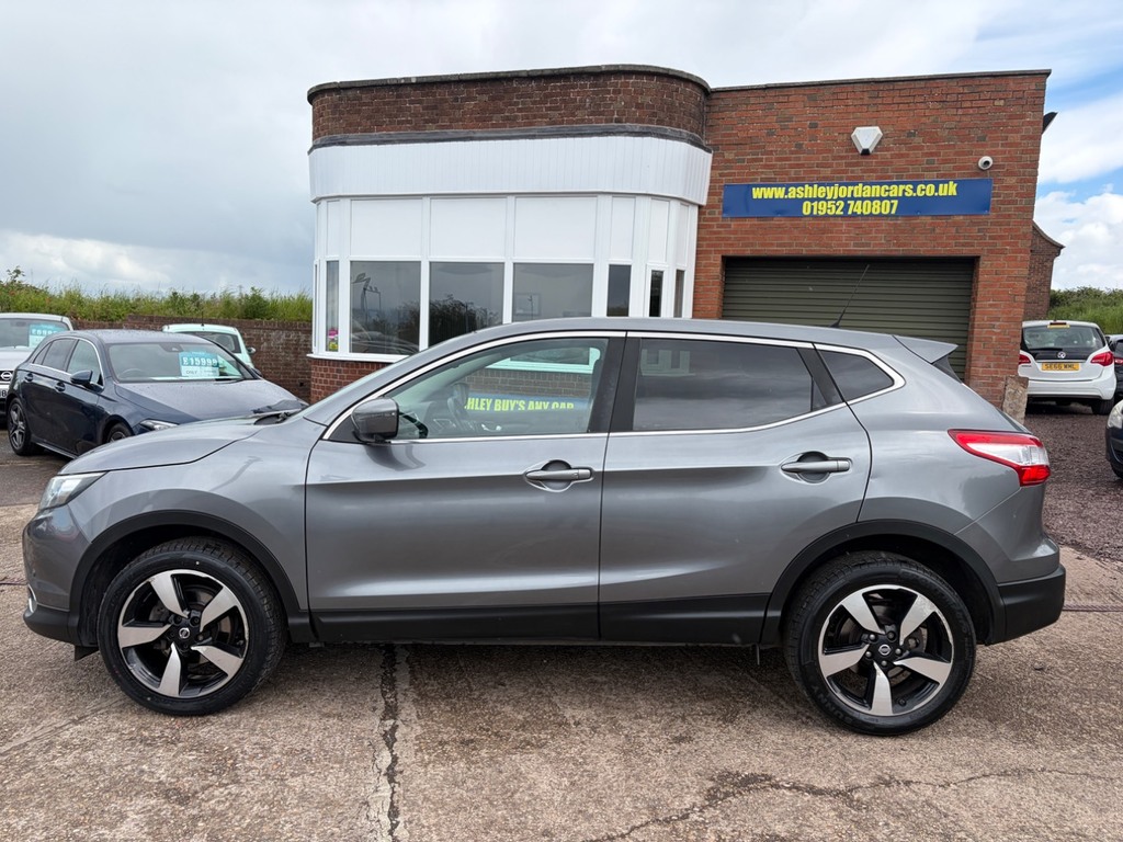 Nissan Qashqai 1.5 Dci N-tec High Spec,360 Cameras DV15JYU Grey #2
