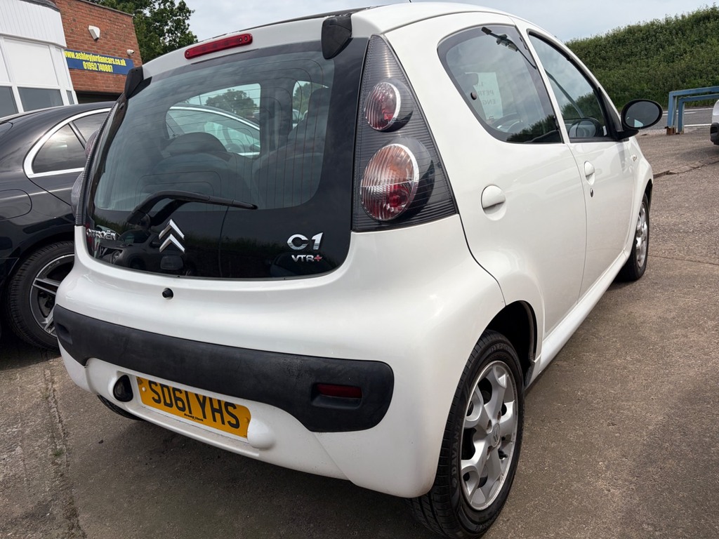 Citroen C1 1.0I Vtr Low Mileage, Full Clear Mot White #3