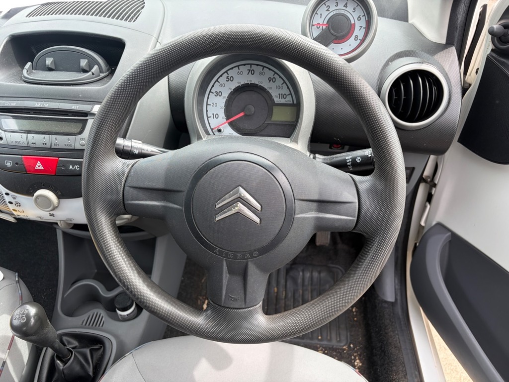 Citroen C1 1.0I Vtr Low Mileage, Full Clear Mot White #6