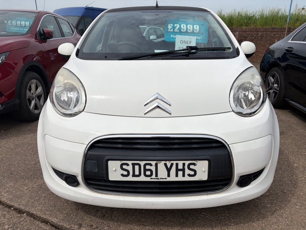 Citroen C1 1.0I Vtr Low Mileage, Full Clear Mot White #4