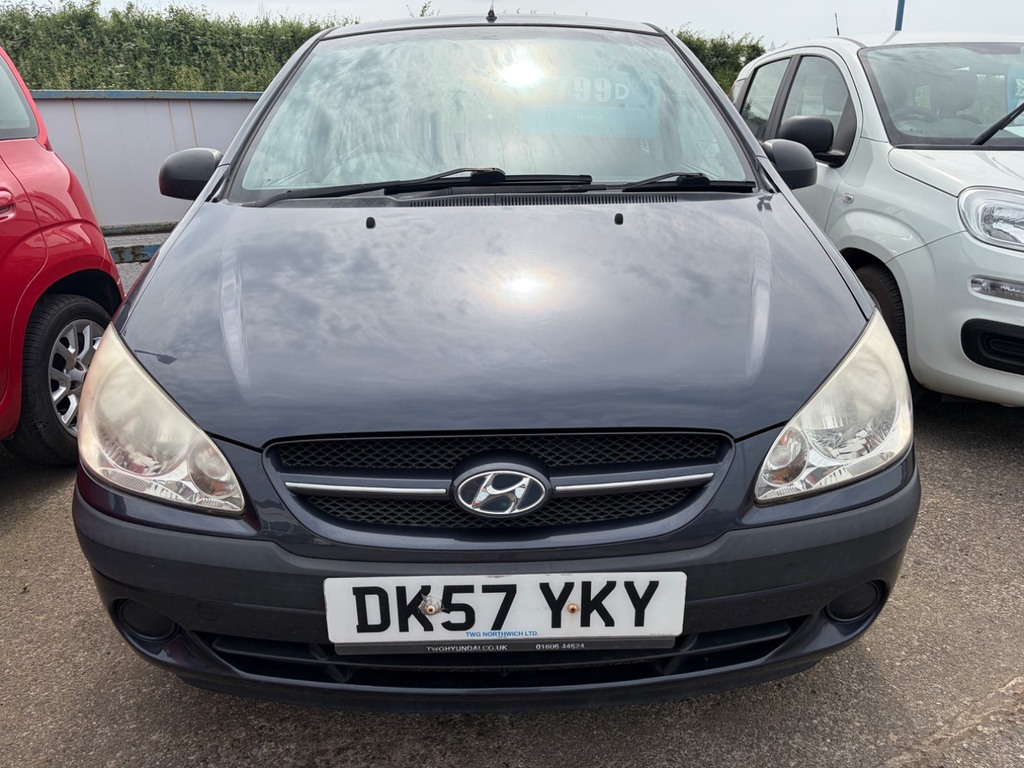 Hyundai Getz 1.1 Gsi Mot Until 51226 Grey #2