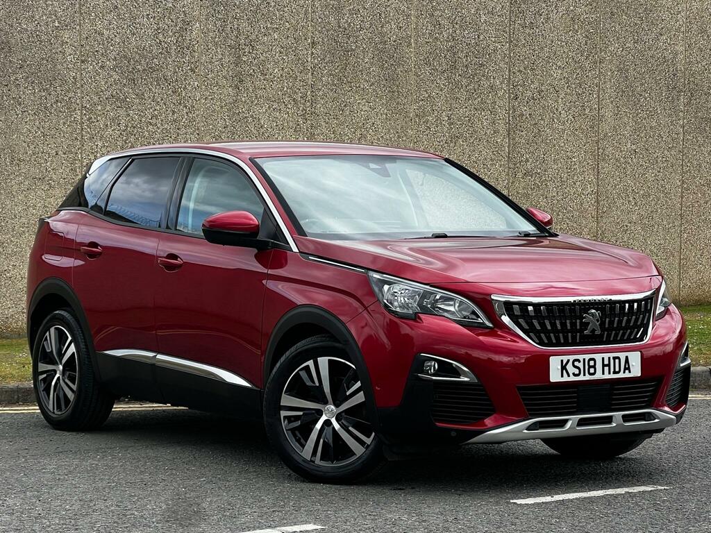 Peugeot 3008 1.6 Bluehdi Allure Eat Euro 6 Ss Red #2