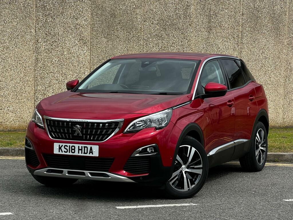 Peugeot 3008 1.6 Bluehdi Allure Eat Euro 6 Ss Red #4