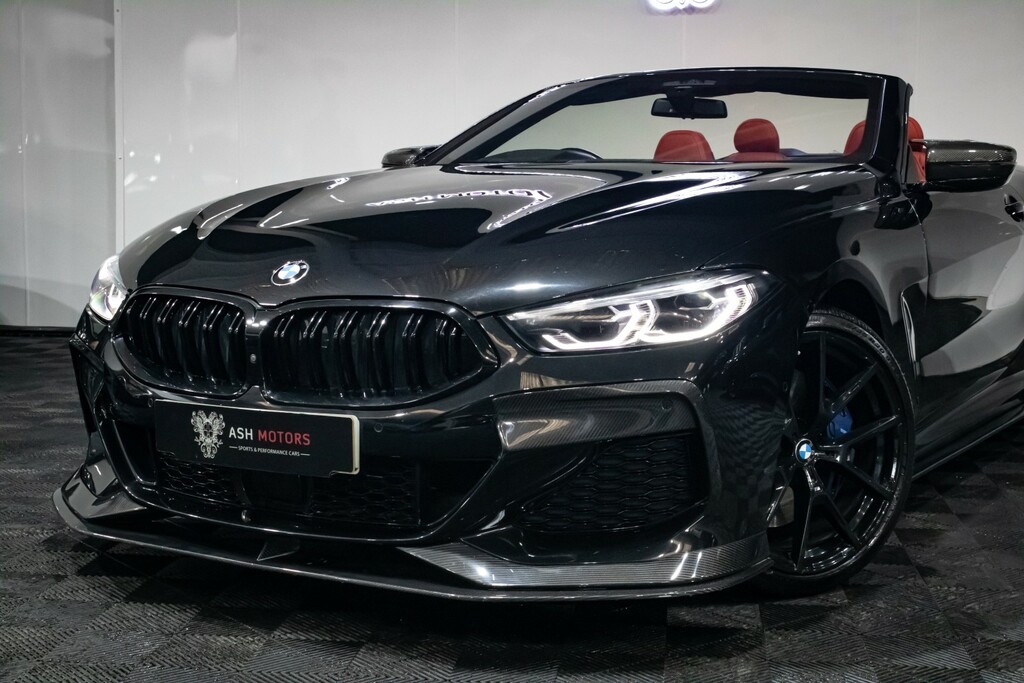 BMW 8 Series 3.0 840D Xdrive Convertible Black #3
