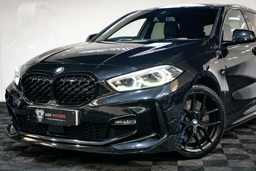 BMW 1 Series 1.5 116D M Sport YK69LKS Black #2