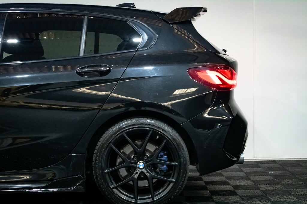 BMW 1 Series 1.5 116D M Sport YK69LKS Black #4