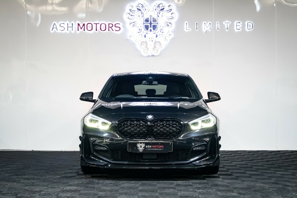 BMW 1 Series 1.5 116D M Sport YK69LKS Black #3