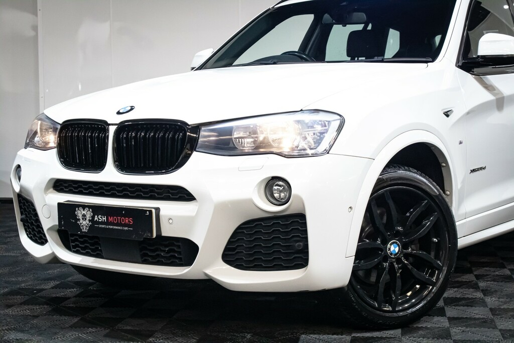 BMW X3 3.0 X3 Xdrive35d M Sport White #2