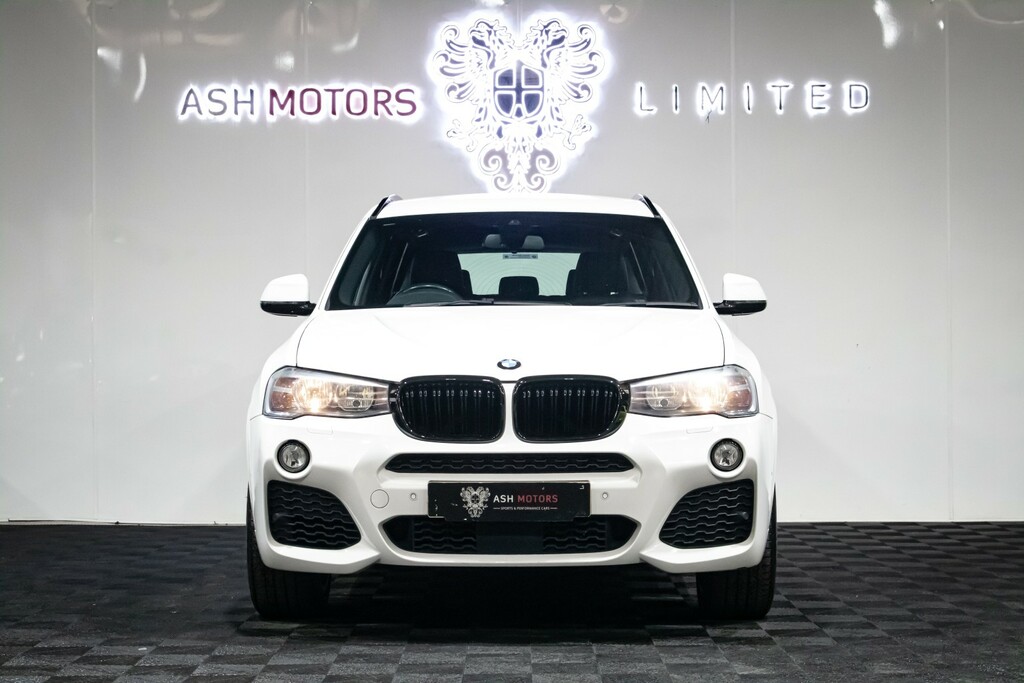 BMW X3 3.0 X3 Xdrive35d M Sport White #4