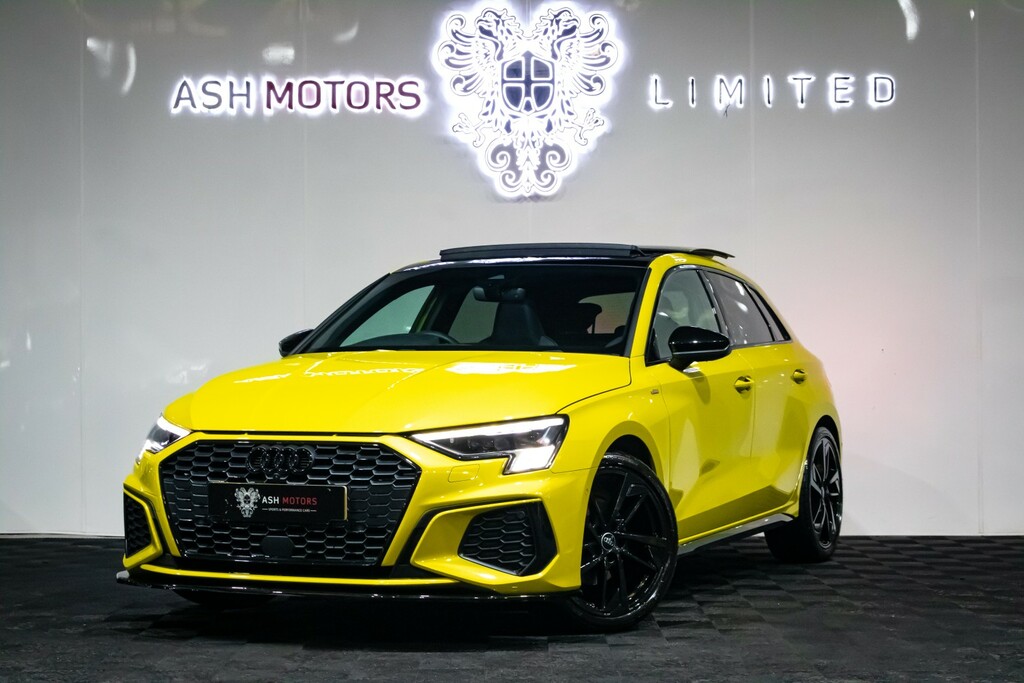 Audi A3 1.5 Tfsi 35 Black Edition Yellow