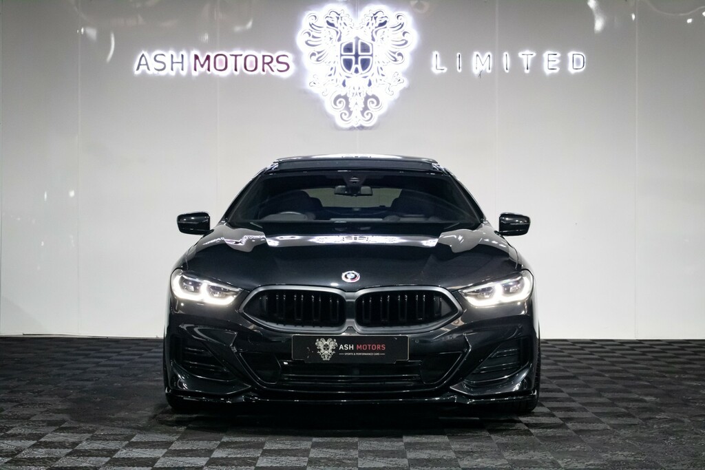 BMW 8 Series Gran Coupe 3.0 840I M Sport Gran Coupe PY72FGN Black #4