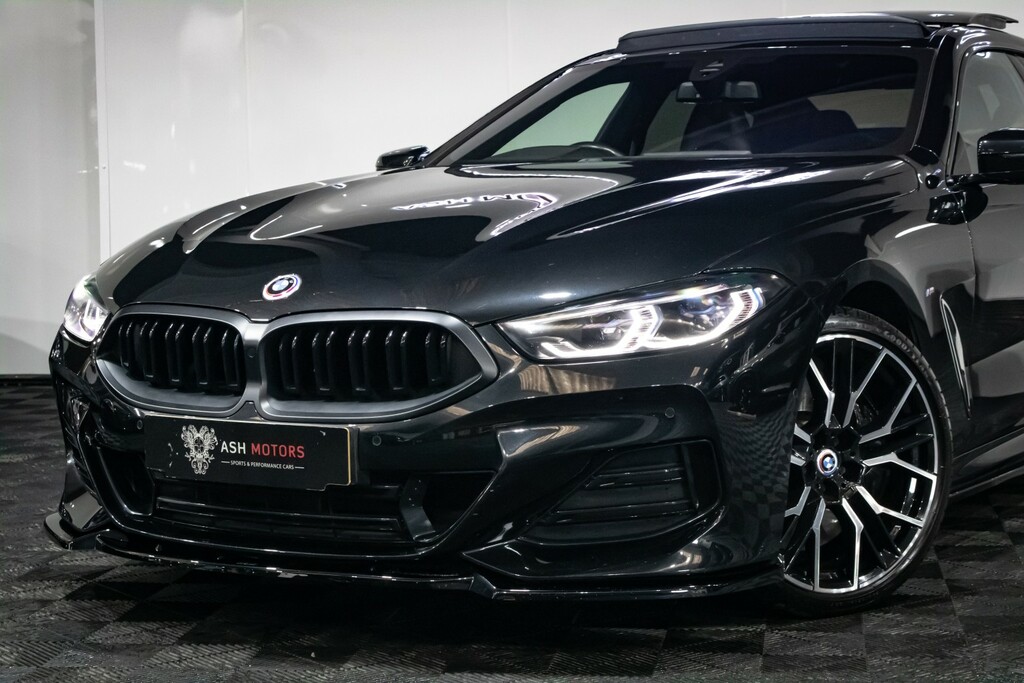 BMW 8 Series Gran Coupe 3.0 840I M Sport Gran Coupe PY72FGN Black #2