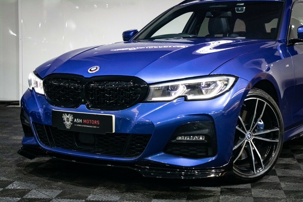 BMW 3 Series 2.0 320D Xdrive M Sport Touring OV20YFA Blue #2