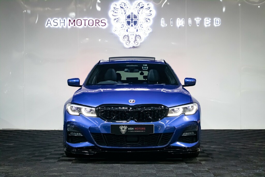 BMW 3 Series 2.0 320D Xdrive M Sport Touring OV20YFA Blue #5
