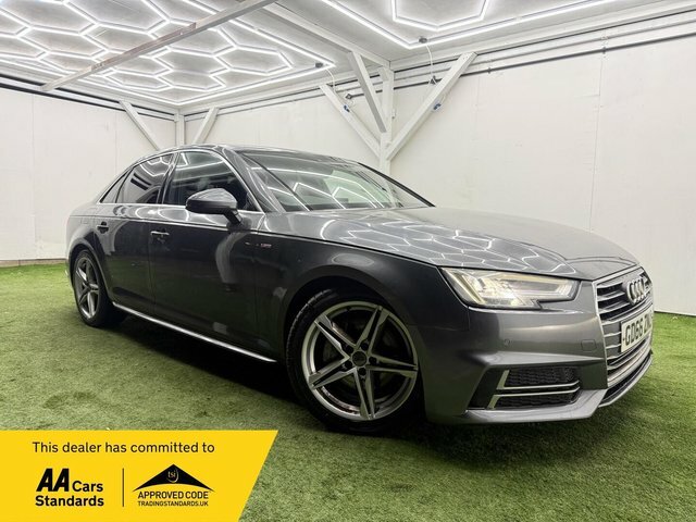 Audi A4 2017 2.0 Tdi Ultra S Line S Tronic Euro 6 Ss Grey