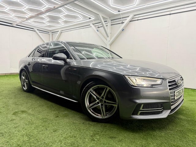 Audi A4 2017 2.0 Tdi Ultra S Line S Tronic Euro 6 Ss GD66ZNZ Grey #4