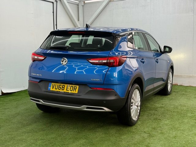 Vauxhall Grandland X 2019 1.5 Turbo D Blueinjection Tech Line Nav Euro VU68EOR Blue #6