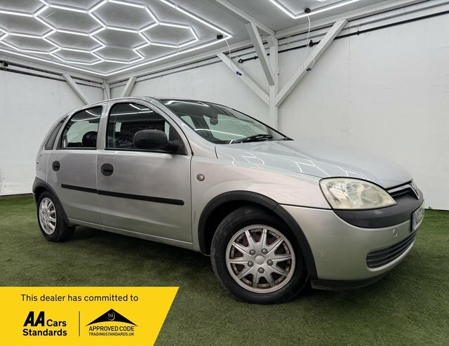 Vauxhall Corsa 2003 1.2I 16V Club Silver