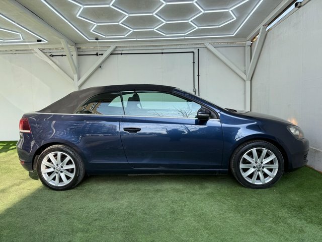 Volkswagen Golf 2013 1.4 Tsi S Cabriolet Euro 5 LS63TZC Blue #2