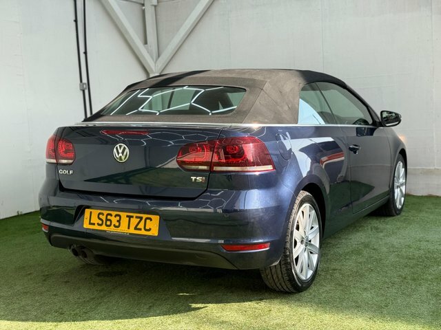 Volkswagen Golf 2013 1.4 Tsi S Cabriolet Euro 5 LS63TZC Blue #6